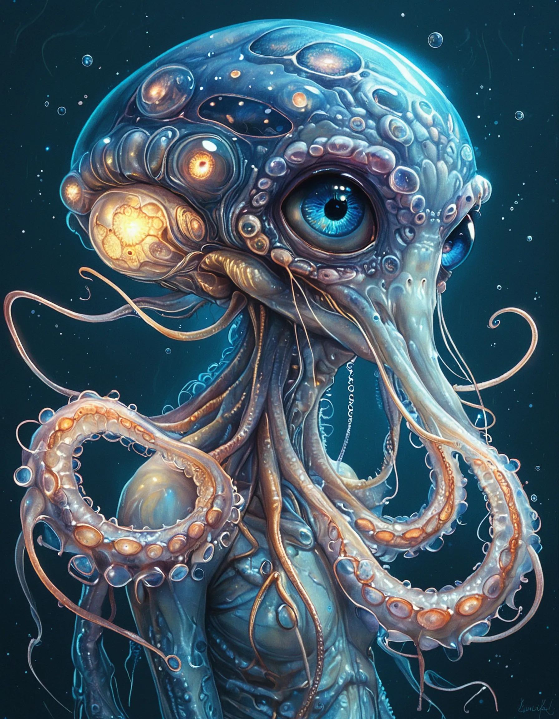 00043-beautiful surreal alien with scaly skin and glowing jellyfish hair with tentacles blue eyes perfect eyes ultra realistic illustr.webp